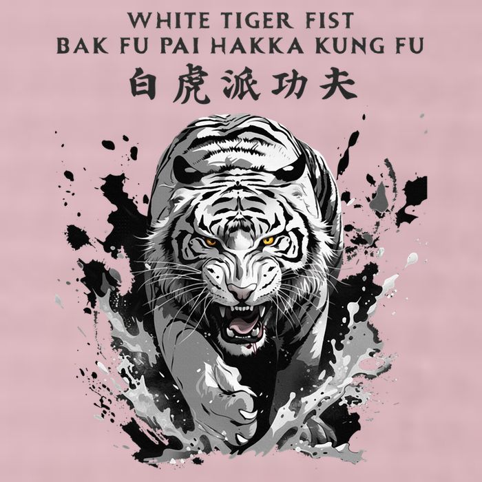 White Tiger Kung Fu Bak Fu Pai 25L Jumbo Tote