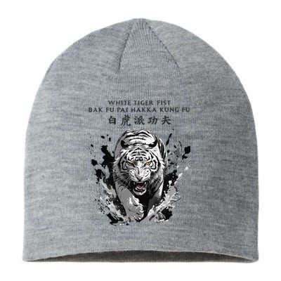 White Tiger Kung Fu Bak Fu Pai Sustainable Beanie