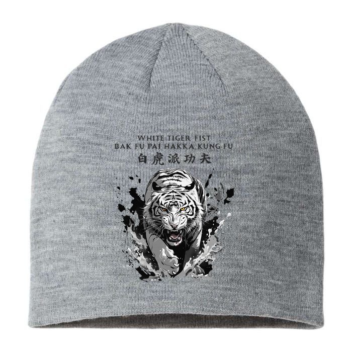 White Tiger Kung Fu Bak Fu Pai Sustainable Beanie