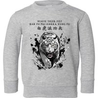 White Tiger Kung Fu Bak Fu Pai Toddler Sweatshirt