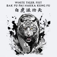 White Tiger Kung Fu Bak Fu Pai Sueded Cloud Jersey T-Shirt