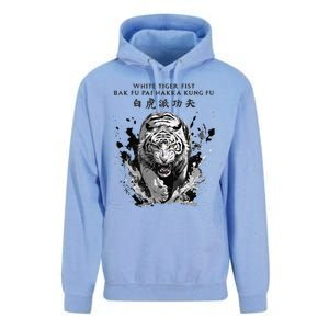 White Tiger Kung Fu Bak Fu Pai Unisex Surf Hoodie