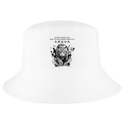White Tiger Kung Fu Bak Fu Pai Cool Comfort Performance Bucket Hat