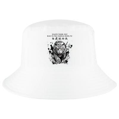 White Tiger Kung Fu Bak Fu Pai Cool Comfort Performance Bucket Hat