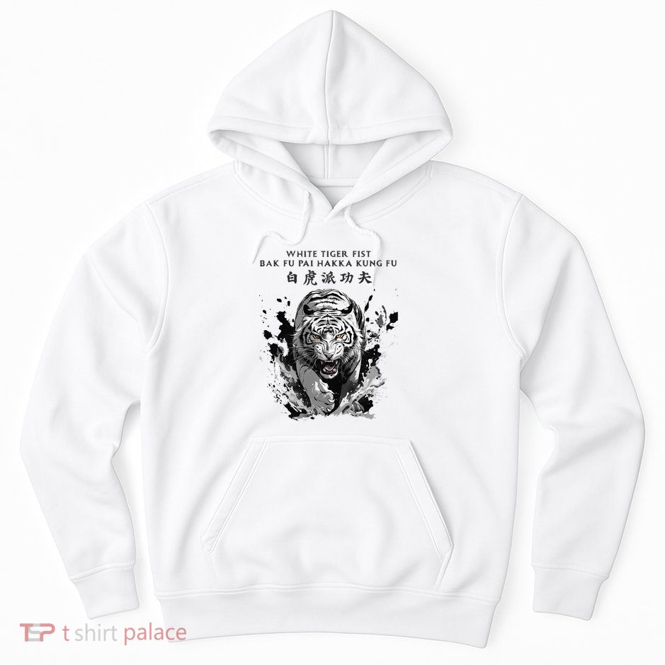 White Tiger Kung Fu Bak Fu Pai Hoodie