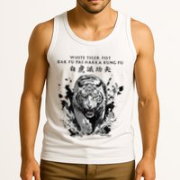 White Tiger Kung Fu Bak Fu Pai Tank Top