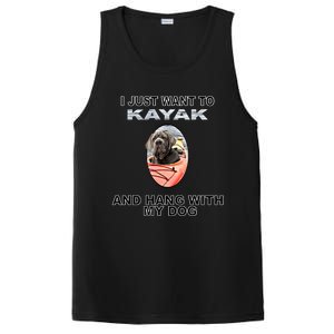 Want To Kayak Hang W Dog Neopolitan Mastiff Cool Gift PosiCharge Competitor Tank