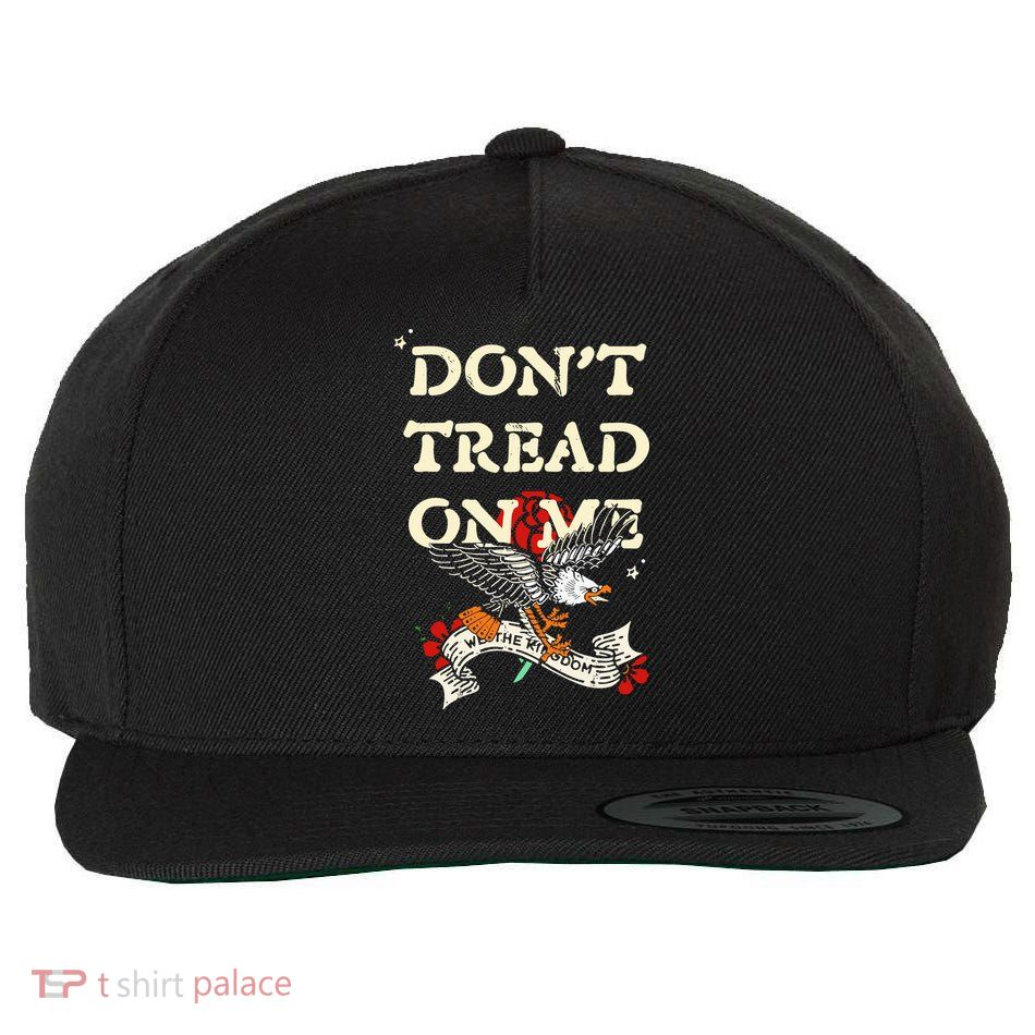 We The Kingdom DonT Tread On Me Print 2024 Wool Snapback Cap