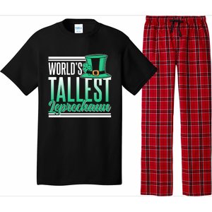 World's Tallest Leprechaun Irish St Patricks Day Ireland St Cool Gift Pajama Set