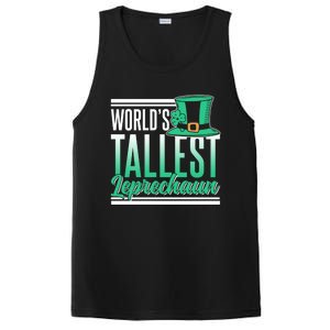 World's Tallest Leprechaun Irish St Patricks Day Ireland St Cool Gift PosiCharge Competitor Tank