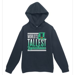 World's Tallest Leprechaun Irish St Patricks Day Ireland St Cool Gift Urban Pullover Hoodie