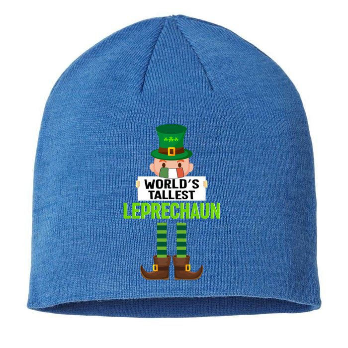 World's Tallest Leprechaun Mask St Patrick's Day Gift Sustainable Beanie