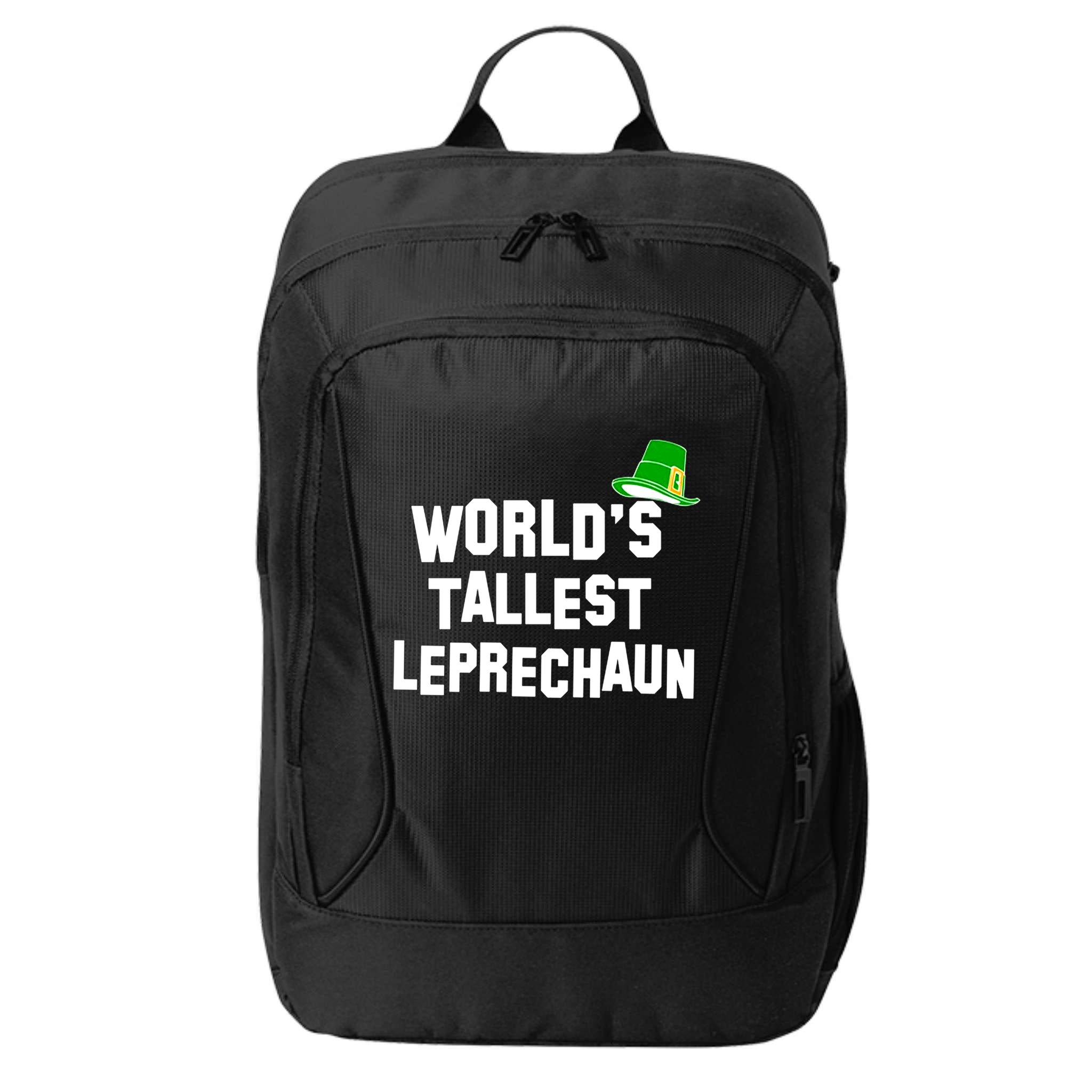 World's Tallest Leprechaun Funny City Backpack