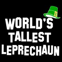 World's Tallest Leprechaun Funny Bag