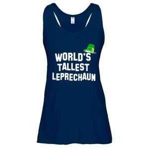 World's Tallest Leprechaun Funny Ladies Essential Flowy Tank