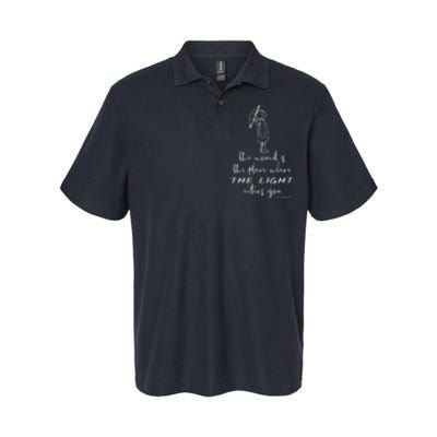 Where The Light Enters Inspirational Quote By Rumi Softstyle Adult Sport Polo