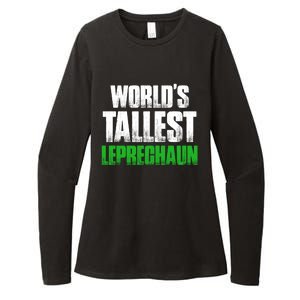 World's Tallest Leprechaun St Patrick's Day Gift Womens CVC Long Sleeve Shirt