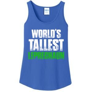 World's Tallest Leprechaun St Patrick's Day Gift Ladies Essential Tank