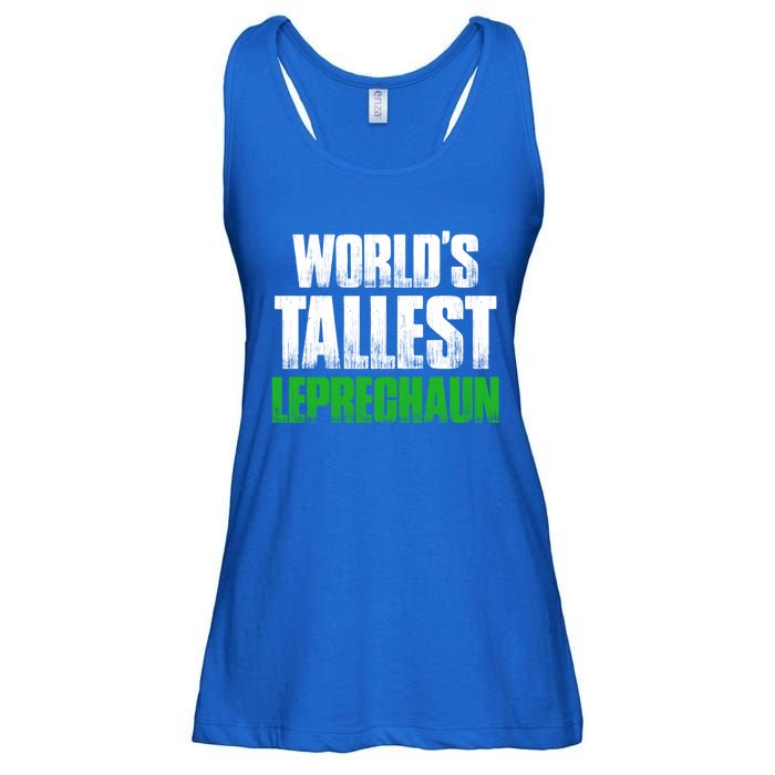 World's Tallest Leprechaun St Patrick's Day Gift Ladies Essential Flowy Tank