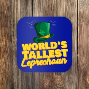 World's Tallest Leprechaun Great Gift Coaster