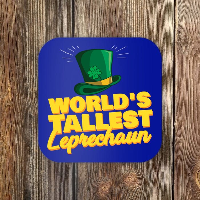 World's Tallest Leprechaun Great Gift Coaster