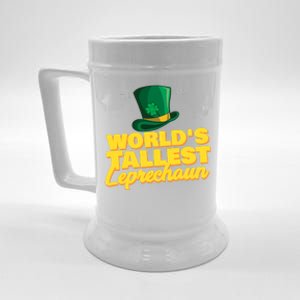 World's Tallest Leprechaun Great Gift Beer Stein