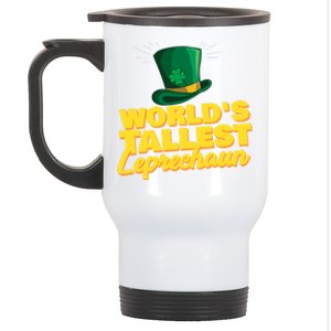 World's Tallest Leprechaun Great Gift Stainless Steel Travel Mug