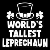 World's Tallest Leprechaun Gift 7-Panel Snapback Hat