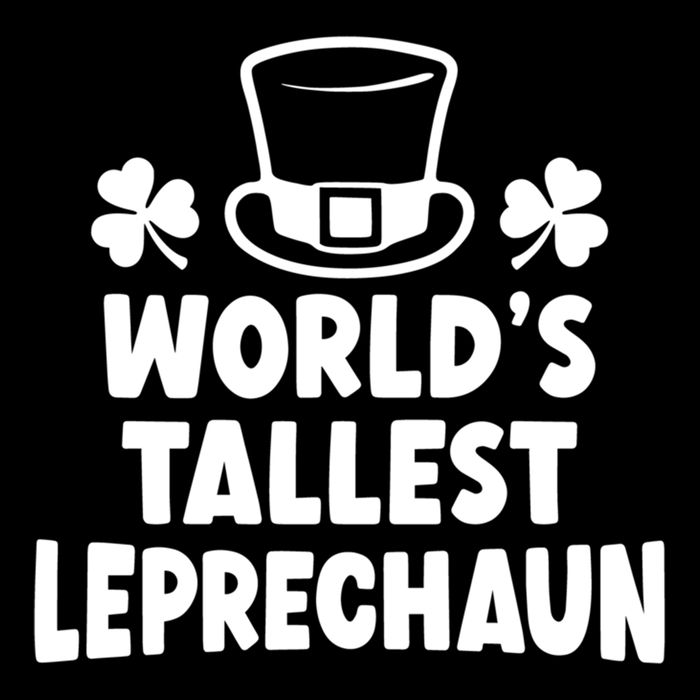 World's Tallest Leprechaun Gift 7-Panel Snapback Hat