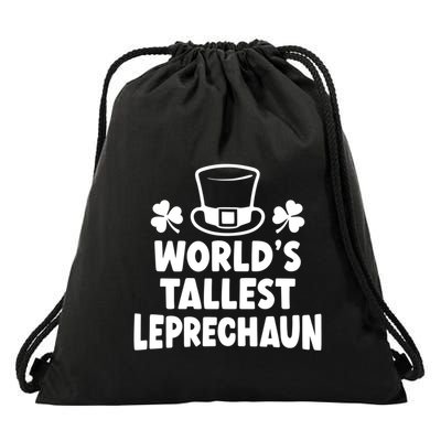 World's Tallest Leprechaun Gift Drawstring Bag