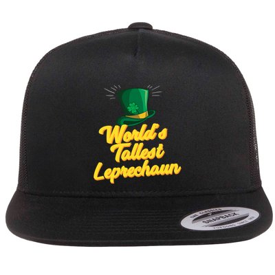 World's Tallest Leprechaun Meaningful Gift Flatbill Hat