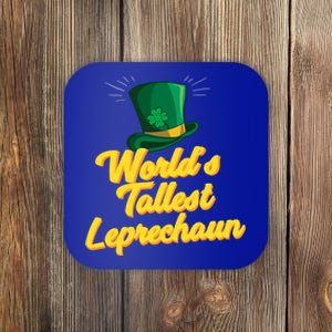 World's Tallest Leprechaun Meaningful Gift Coaster