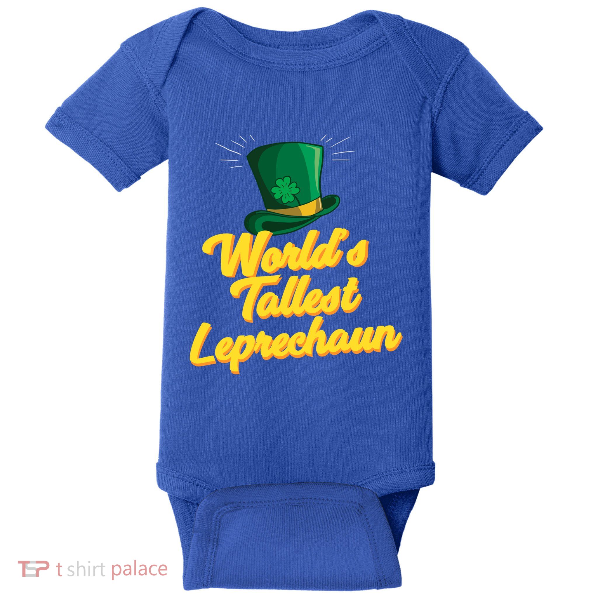 World's Tallest Leprechaun Meaningful Gift Baby Bodysuit