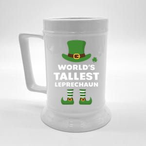 World's Tallest Leprechaun Cute Gift Beer Stein