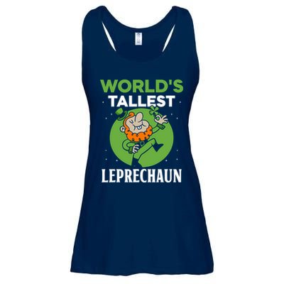 WorldS Tallest Leprechaun St. Patricks Day Irish Ireland St Ladies Essential Flowy Tank