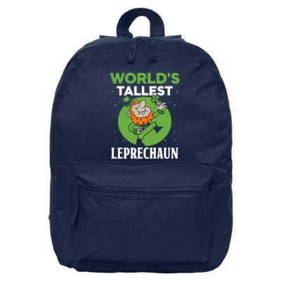 WorldS Tallest Leprechaun St. Patricks Day Irish Ireland St 16 in Basic Backpack