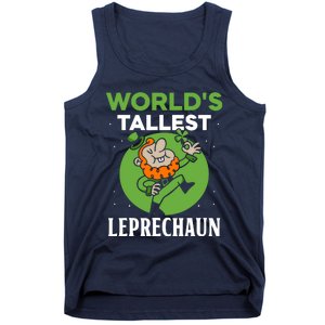 WorldS Tallest Leprechaun St. Patricks Day Irish Ireland St Tank Top