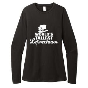 World's Tallest Leprechaun Gift Womens CVC Long Sleeve Shirt