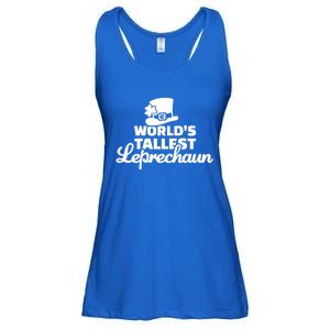 World's Tallest Leprechaun Gift Ladies Essential Flowy Tank