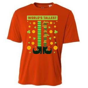 World's Tallest Leprechaun St Patricks Day Great Gift Cooling Performance Crew T-Shirt