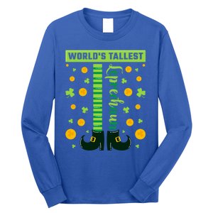 World's Tallest Leprechaun St Patricks Day Great Gift Long Sleeve Shirt