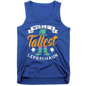 Worlds Tallest Leprechaun Ireland St Patricks Day Irish Cool Gift Tank Top