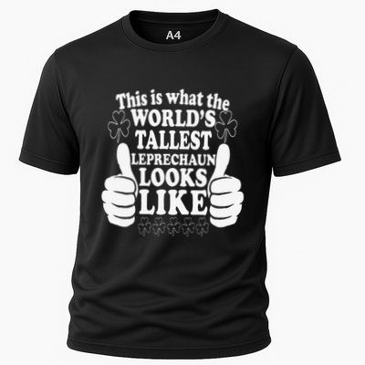 World's Tallest Leprechaun Saint Patrick's Day Performance Shirt