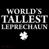 WorldS Tallest Leprechaun Clover Funny St Patricks Day Backpack