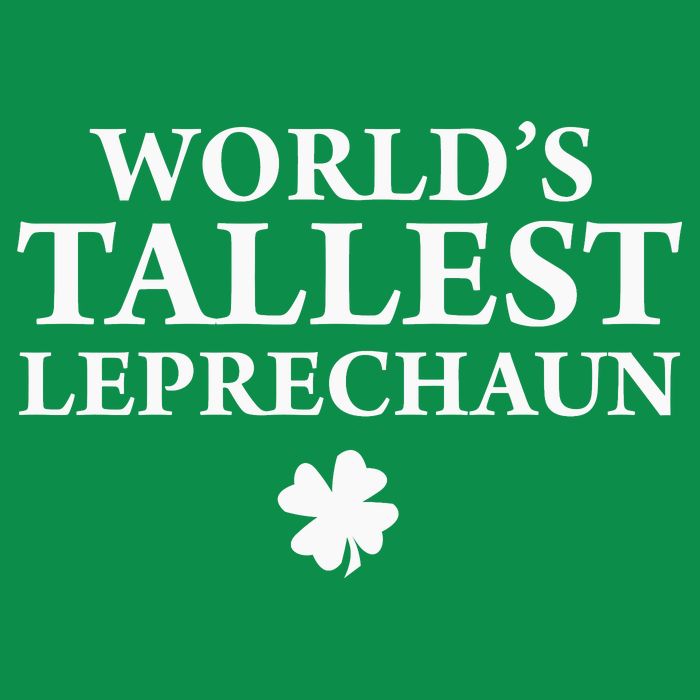 WorldS Tallest Leprechaun Clover Funny St Patricks Day Baby Bodysuit
