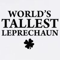 WorldS Tallest Leprechaun Clover Funny St Patricks Day Garment-Dyed Sweatshirt
