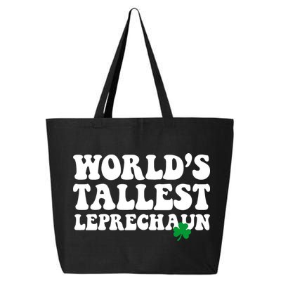 Worlds Tallest Leprechaun St Patricks Clover 25L Jumbo Tote