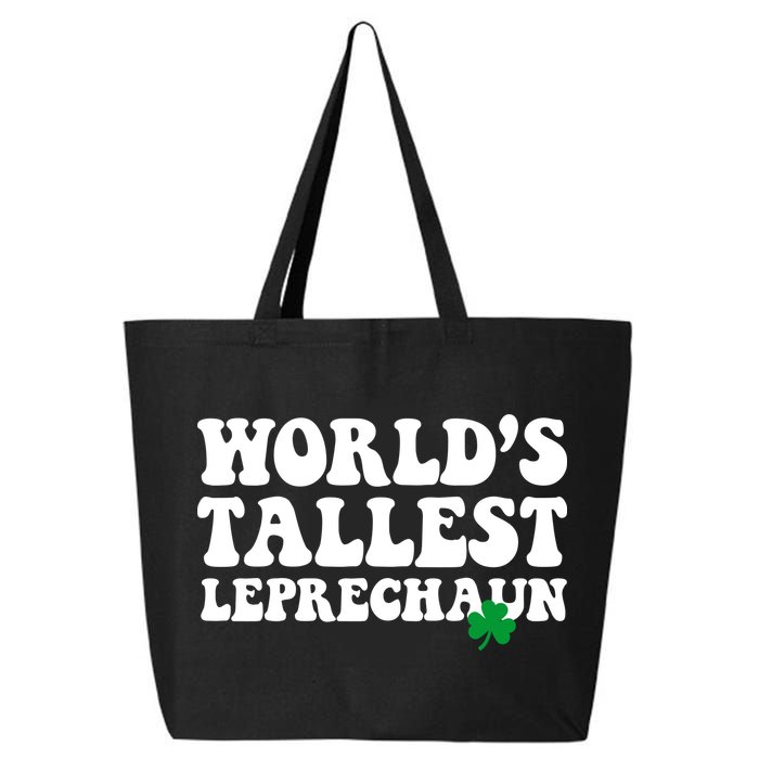 Worlds Tallest Leprechaun St Patricks Clover 25L Jumbo Tote