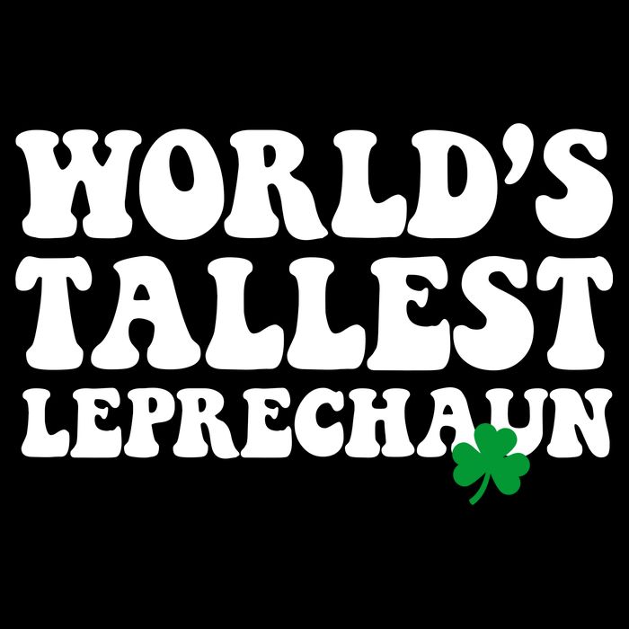 Worlds Tallest Leprechaun St Patricks Clover Zip Tote Bag