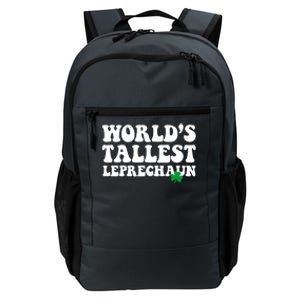 Worlds Tallest Leprechaun St Patricks Clover Daily Commute Backpack